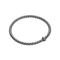 Bracciale Fope Uomo Eka in Oro Diamante Black